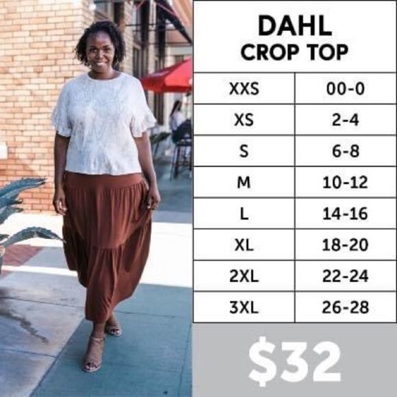 Lularoe Dahl Top - Size Small - Picture 2 of 2